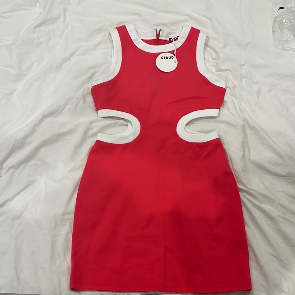 Staud Dolce Mini Dress